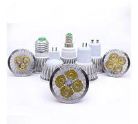 HGETJOHXEM Home Bulbs 5pack LED Lamp Downlight GU10 LED Bulb 3W 4W 5W 220AC85-265V E27 E14 MR16 12v High Power LED Chips Household Lamp (Color : OneColor, Size : MR16 12V 5W)
