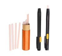 HGFVNFVKHA Heat Erasable Fabric Marker for Sewing, Sewing Chalk Pencil, Replaceable Refill Fabric Markers for Silk and Fine Fabrics,Including Replacement Cores