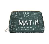 HGFVY Le formule modellano la borsa da toeletta di matematica di teoria, organizzatore di viaggio di trucco amichevole per le spazzole di trucco, rossetti, bianco, Taglia unica