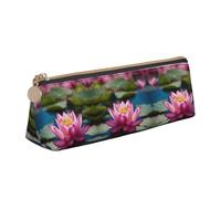 HGFVY Spirit Of The Lotus, astuccio multifunzione portatile in pelle con grande capienza