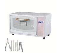 Hggdsac Sterilizzatore UV, scatola disinfettante con timer, Sterilizzatore per estetista, 75°C Aria Calda a Temperatura Costante, per Laboratori, Centri Estetici, uso domestico, e spa(24L/Rosa)