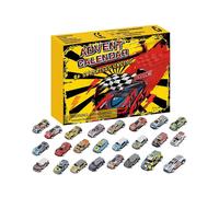 Hggkaie 2024 Cars Christmas Advent Calendar - 24 PCS Pull Back Vehicles, Countdown Gift Box for Boys, Classroom Prizes, Party Favors A1123-062