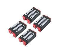 HGH15CA HGW15CC - 4 blocchi scorrevoli lineari ad alta precisione con gabbia in acciaio, per binari HGR15, sistemi CNC (HGH15CA)