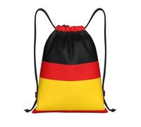 HGIUYDRD Zaino leggero con stampa con bandiera tedesca, elegante borsa da palestra e borsa da spiaggia per viaggi e fitness, Bandiera della Germania, M