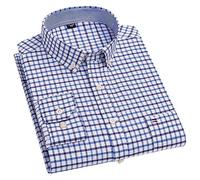 HGJH Camicia Uomo,Camicia da Boscaiolo Classica da Uomo A Maniche Lunghe Camicie A Quadretti dal Taglio Regolare Camicie Abbottonate Casual Camicie Camicie da Lavoro Camicie Hawaiane D