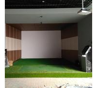 HGJHJJHK 118x196 Pollici di Grande Schermo di proiezione per l'allenamento del Golf, Schermo di Impatto del simulatore di Golf HD Interno, Durevole Multiuso all'Interno, per l'allenamento del