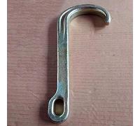 HGJHJJHK Auto ad ostacolo 4T/5T Long Shank J Hook - Gancio del rimorchio per Auto, Gancio a Catena di Tipo J, Gancio di Sicurezza galvanizzato a Catena di Traino per Il Recupero del demolitore