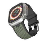 HGJHJJHK Banda di orologio in gomma per fascia da 49 mm 45 mm 44 mm di orologeria in gomma 10 ° 46 mm 42 mm cinghia impermeabile