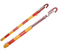 HGJHJJHK Barre di rimorchio da 5 tonnellate, Barra di rimorchio in Acciaio in Lega Pesante da 5000 kg con Molla tampone, Compatibile con Auto, Furgone, Camion