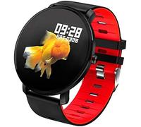HGJHJJHK Bracciale di Fitness, Tracker di attività del Tracker Fitness con schermata a Colori Batteria Lunga Durata Smart Watch Monitor Monitor Counter Counter Bracciale Intelligente per Donne Uomini
