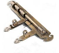 HGJHJJHK , Bullone della Porta di Scorrimento bullone in Ottone Solido Scorrere Il bullone della Porta a Vite a Vite coelati per camere da Letto Porte in Legno , bullone Scorrevole bullone