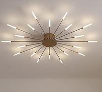 HGJHJJHK Chdelier a LED per Soggiorno Camera da Letto casa chdelier Moderno soffitto a LED Lampada chdelier Illuminazione Decorazione chdelier, Oro, 20 Luce