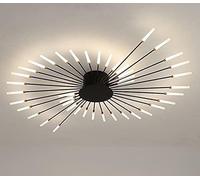 HGJHJJHK Chdelier a LED per Soggiorno Camera da Letto casa chdelier Moderno soffitto a LED Lampada chdelier Illuminazione Decorazione chdelier, Nero, 42light