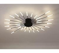 HGJHJJHK Chdelier a LED per Soggiorno Camera da Letto casa chdelier Moderno soffitto a LED Lampada chdelier Illuminazione Decorazione chdelier, Nero, 28light