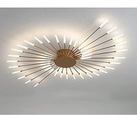 HGJHJJHK Chdelier a LED per Soggiorno Camera da Letto casa chdelier Moderno soffitto a LED Lampada chdelier Illuminazione Decorazione chdelier, Oro, 28light