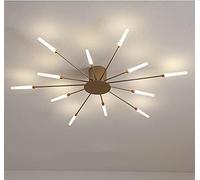 HGJHJJHK Chdelier a LED per Soggiorno Camera da Letto casa chdelier Moderno soffitto a LED Lampada chdelier Illuminazione Decorazione chdelier, Oro, 12 Luce