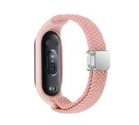 HGJHJJHK Cingcio intrecciato per Xiaomi Mi Band 8 Elastic Nylon Solo Loop Watch Bracciale con fibbia magnetica a fascia magnetica per miband 8 NFC Watchbands