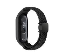 HGJHJJHK Cingcio intrecciato per Xiaomi Mi Band 8 Elastic Nylon Solo Loop Watch Bracciale con fibbia magnetica a fascia magnetica per miband 8 NFC Watchbands