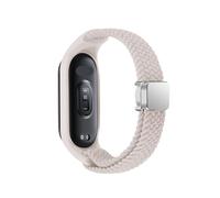 HGJHJJHK Cingcio intrecciato per Xiaomi Mi Band 8 Elastic Nylon Solo Loop Watch Bracciale con fibbia magnetica a fascia magnetica per miband 8 NFC Watchbands