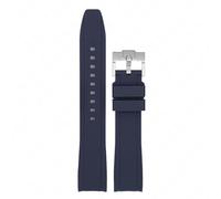 HGJHJJHK Cinghia di gomma estremità curva 18/19/20/22/22 mm Canda di orologio silicone universale Sport morbido Sport Impermettono la cintura del braccialetto per uomini donne