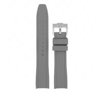 HGJHJJHK Cinghia di gomma estremità curva 18/19/20/22/22 mm Canda di orologio silicone universale Sport morbido Sport Impermettono la cintura del braccialetto per uomini donne