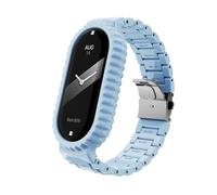 HGJHJJHK Cinghia di plastica trasparente per Xiaomi Mi Band 8 Sport PC Bracciale di sostituzione del polso per PC per MIBAND 8 Accessori per smartwatch