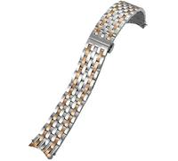 HGJHJJHK Cinturino da orologio curvo di guardia da 19 mm , per serie Tissot 1853 Integrata Conforted Anti-Rust Safety T038 T038430A T038207A