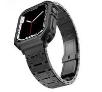 HGJHJJHK Cinturino in acciaio inossidabile per banda ultra 49mm 38/40/41mm 42/44/45mm S10 42mm 46mm Bracciale per S 10 9 8 7 SE 6 5 4 SE Watchbands