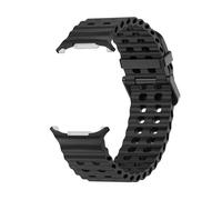 HGJHJJHK Cinturino in silicone per orologio Bracciale Ultra 47mm NO GAPS Sport Bandiera bicolore per cinturini Ultra Galaxy 7 Ultra