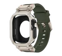 HGJHJJHK Custodia per cinturini per banda Ultra 2 49 mm 44 mm 45 mm TPU Protector Copertura Bracciale silicone per iWatch Series 9 8 7 6 5 4 Canda di guardia