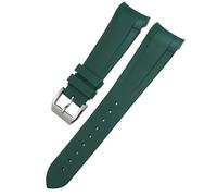 HGJHJJHK Festre di gomma curva in gomma 22mm 20mm per Tudor Black Bay 41mm Pelagos 42mm 1958 Blue Sports Watch Strap