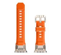 HGJHJJHK FKM Watch Band , per la banda S10 46mm 42mm Ultra 49mm 45mm 44mm Fluorobber di guardia Waterproof Cingcio