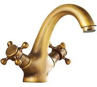 HGJHJJHK Lavabo Lavaggio del Rubinetto Rubinetto 2 Bottoni trasversali con Piastra di Copertura a lavabo a lavabo a lavabo a lavabo a lavabo e Ponte d'Acqua Calda montata, costruttivo2323