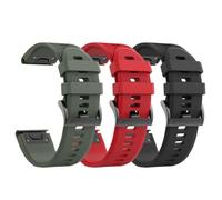 HGJHJJHK Per Fenix 5x banda 26mm larghezza silicone morbido cinghia di orologio per fenix 6x/fenix 7x/fenix 5x plus/fenix 6x pro/fenix 3/fenix 3 hr/tattix/discesa mk1/d2 delta px/d2 di guardia