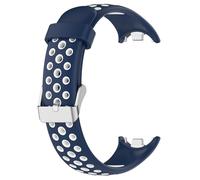 HGJHJJHK Per Xiaomi Band 9 8 Silicone Watch Straptwo-Color Bracciale di sostituzione della banda intelligente traspirante per Xiaomi Miband 8/9 cinghia