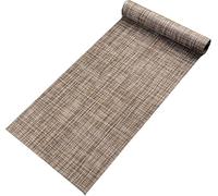HGJHJJHK Pochemat in plastica in PVC in PVC Runner del Tavolo, corridori del tavolino isolanti Resistenti al Calore, per Natale, Halloween, Pasqua, Feste di Compleanno, Marrone, 30 cm x 180 cm