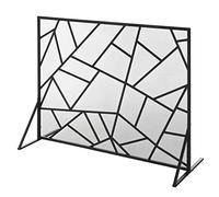 HGJHJJHK Schermata del Camino Semplice in Ferro battuto Camino Decorazione Decorazione Cavo Camino scinione schermata per casa Recinzione Europea Scintilla Scintilla Copia