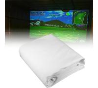 HGJHJJHK Schermata di Impatto del Golf, Schermo di Successo del Golf Premium per l'allenamento da Golf, screening per simulatori di Golf HD con Buchi per la Contanti per l'allenamento da Golf Interno