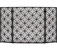 HGJHJJHK Schermi da Camino, Mesh Decorativo in Metallo Esterno Copertina di Camino Solido, Schermo del Camino Interno in Ferro battuto, Pannelli per Camino in Guardia Piccolo Regalo