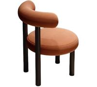 HGJHJJHK Sedie per il trucco, moderne sedie da toeletta in camere da letto per ragazze, sgabelli per unghie e trucco, sedie per toeletta, spogliatoi, arancioni