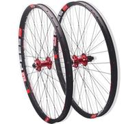 HGJHJJHK Set di Ruote per Biciclette 26 27,5 29 Pollici Mountain Bici da Bici Freno a Disco 32 Fori in Lega di Alluminio Cerchioni 120 clic su Ruota MTB di Rilascio rapido per 7-12 velocità
