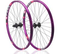 HGJHJJHK Set di Ruote per Mountain Bike 26 27,5 29 Pollici MTB Wheelset Thru Assale Disco Freno 32H Rim Ruote Posteriori Anteriori per la Cassetta di velocità 8/9/11/12