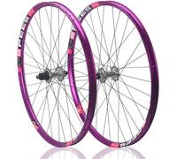 HGJHJJHK Set di Ruote per Mountain Bike 26 27,5 29 Pollici MTB Wheelset Thru Assale Disco Freno 32H Rim Ruote Posteriori Anteriori per la Cassetta di velocità 8/9/11/12