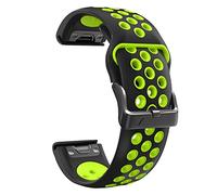 HGJHJJHK Sport Silicone Orologio Bande BRACELLA QUACILE CANDE per Garmin Fenix 6X 6 PRO 5X 5 Plus 3HR 935 945 WOLSBAND 22 26mm Canda