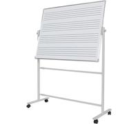 HGJHJJHK Staff di Musica Mobile a Doppio Lato Insegnamento Insegnamento Dry Cance Board Angle Altezza Regolabile per la Scuola Domestica, 90x120 cm