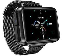 HGJHJJHK TWS Wireless Bluetooth Aurnoto Smart Watch Men da 1,4 Pollici Big Screen Fai -da -Te Bluetooth Call Weather Smartwatch, A