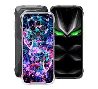 HGJTFANY Cover per Blackview Fort 1 (6.56"), Custodia in Silicone Morbido Trasparente Ultra Sottile Antigraffio, per Blackview Fort 1 Case [Antiscivolo, Tagli Precisi] - XT112