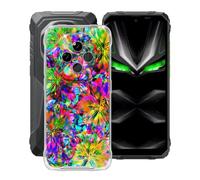 HGJTFANY Cover per Blackview Fort 1 (6.56"), Custodia in Silicone Morbido Trasparente Ultra Sottile Antigraffio, per Blackview Fort 1 Case [Antiscivolo, Tagli Precisi] - XT117