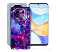 HGJTFANY Cover per Blackview Shark 6 + Pellicola in Vetro Temperato (6.88"), Custodia Protettiva Antiurto e AntiGraffio, Morbido TPU Bumper Phone Case per Blackview Shark 6 - Bellissimo