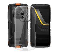 HGJTFANY Cover per Doogee Fire 3 Pro (5.50"), Custodia in Silicone Morbido Trasparente Ultra Sottile Antigraffio, per Doogee Fire 3 Pro Case [Antiscivolo, Tagli Precisi] - Clear